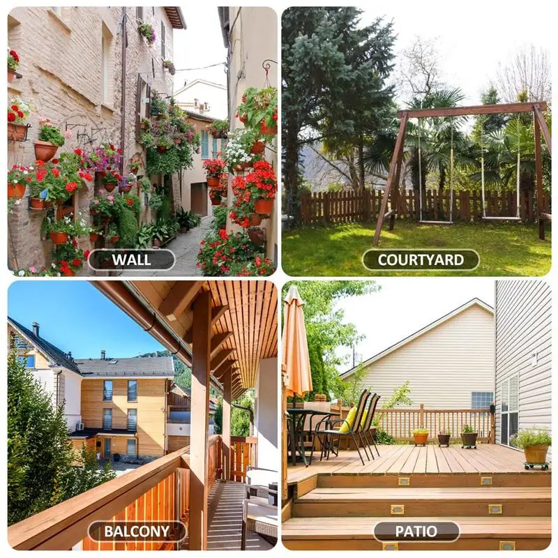 Valla de privacidad de hiedra expandible, pantalla de privacidad con luces LED, valla de Seto Artificial, Panel de esgrima en expansión, valla de hiedra - imagen 5