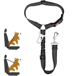 Cinturón de seguridad para perros en el coche – Sujeción ajustable