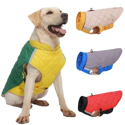 Chaleco térmico reflectante para perro de invierno