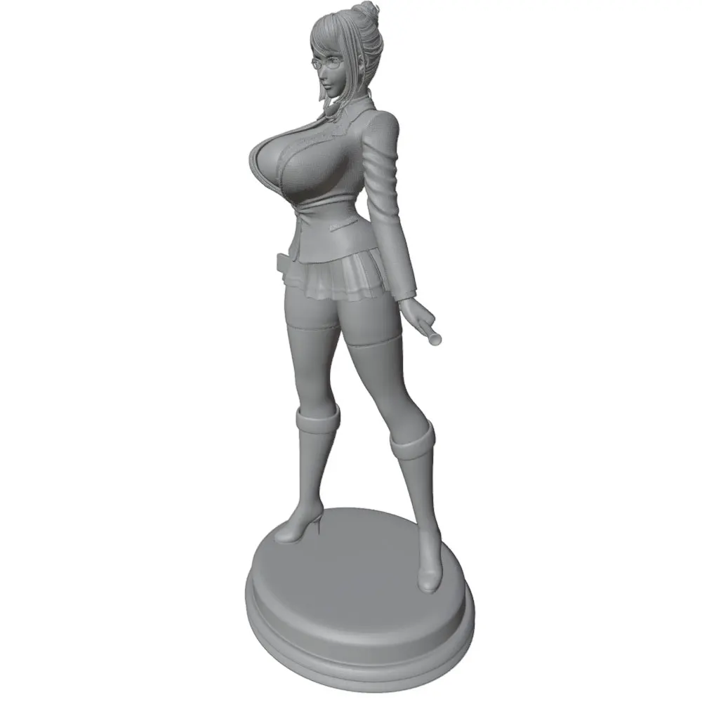 Figura anime sin ensamblar ni pintar modelos resina decoración