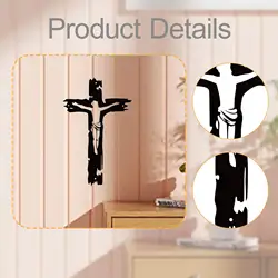 Cruz de Jesús para gatos y perros – Decoración religiosa colgante
