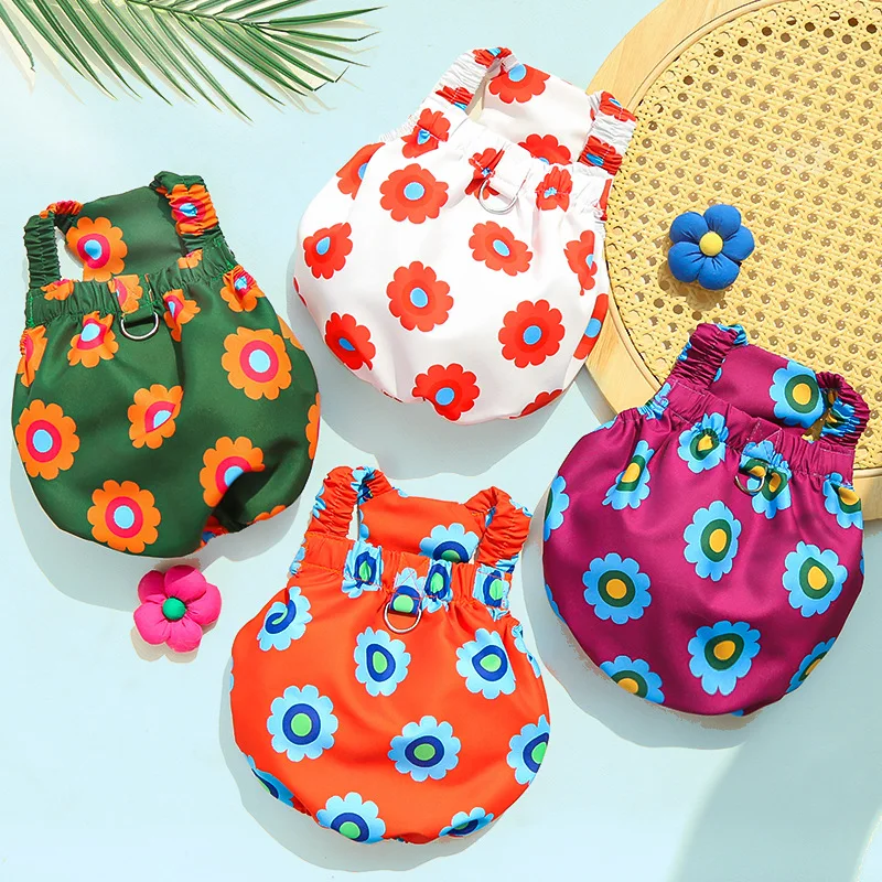 Venta al por mayor de camisetas halter para perros y gatos: camisas para mascotas de primavera y verano con accesorio de correa (Peddy/Panda) - imagen 3