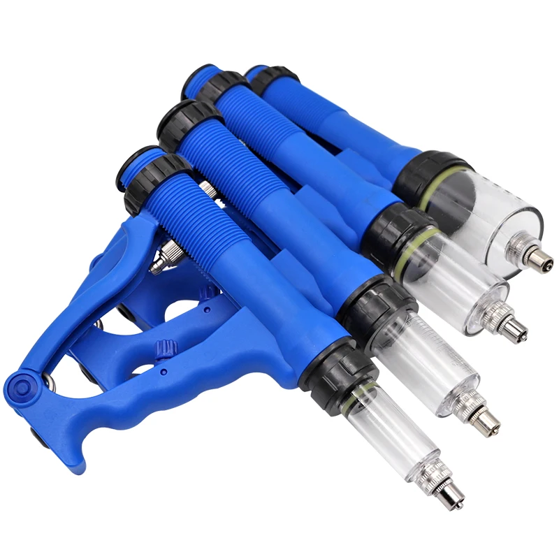 Jeringa medicinal de alimentación continua, dispositivo dosificador veterinario para animales, cerdo, pollo, ganado, ganado, 10/20/30/50ml, 1 Uds. - imagen 4