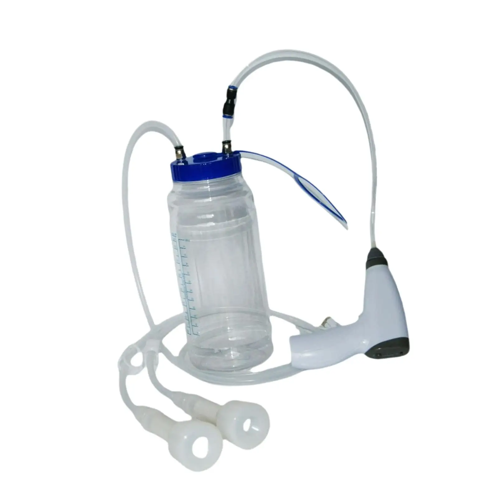 Accesorios para máquina de ordeño de vacas, bomba de succión al vacío, batería recargable, ordeñador de cabras de 2L para el hogar, ovejas, vacas y cabras - imagen 2