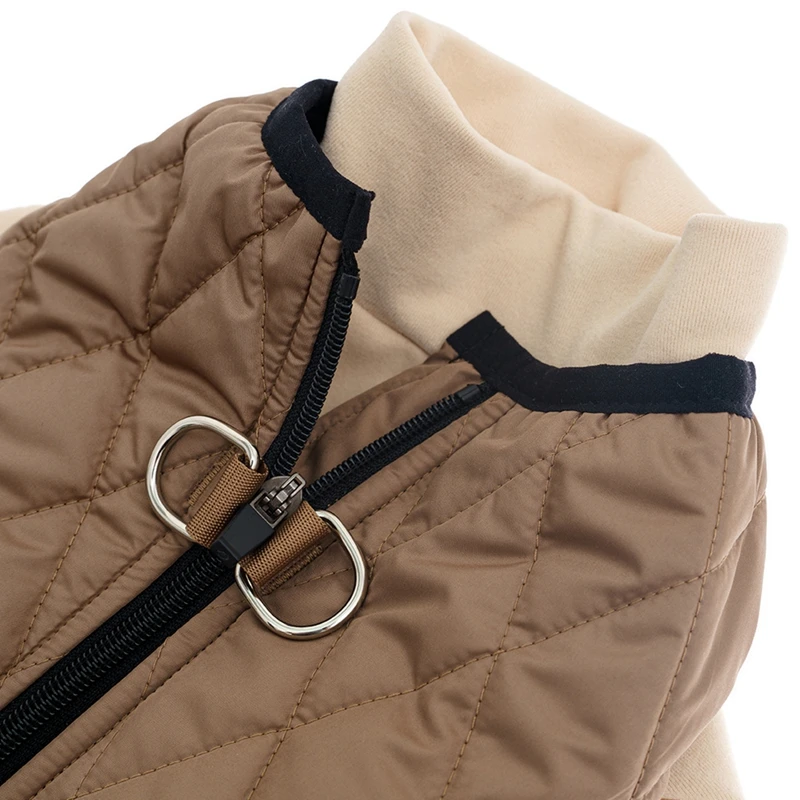 Ropa cálida de invierno para perros pequeños, ropa para mascotas, traje para cachorros, chaqueta a prueba de viento para perros, chaleco para abrigo de Bulldog Francés Chihuahua - imagen 5