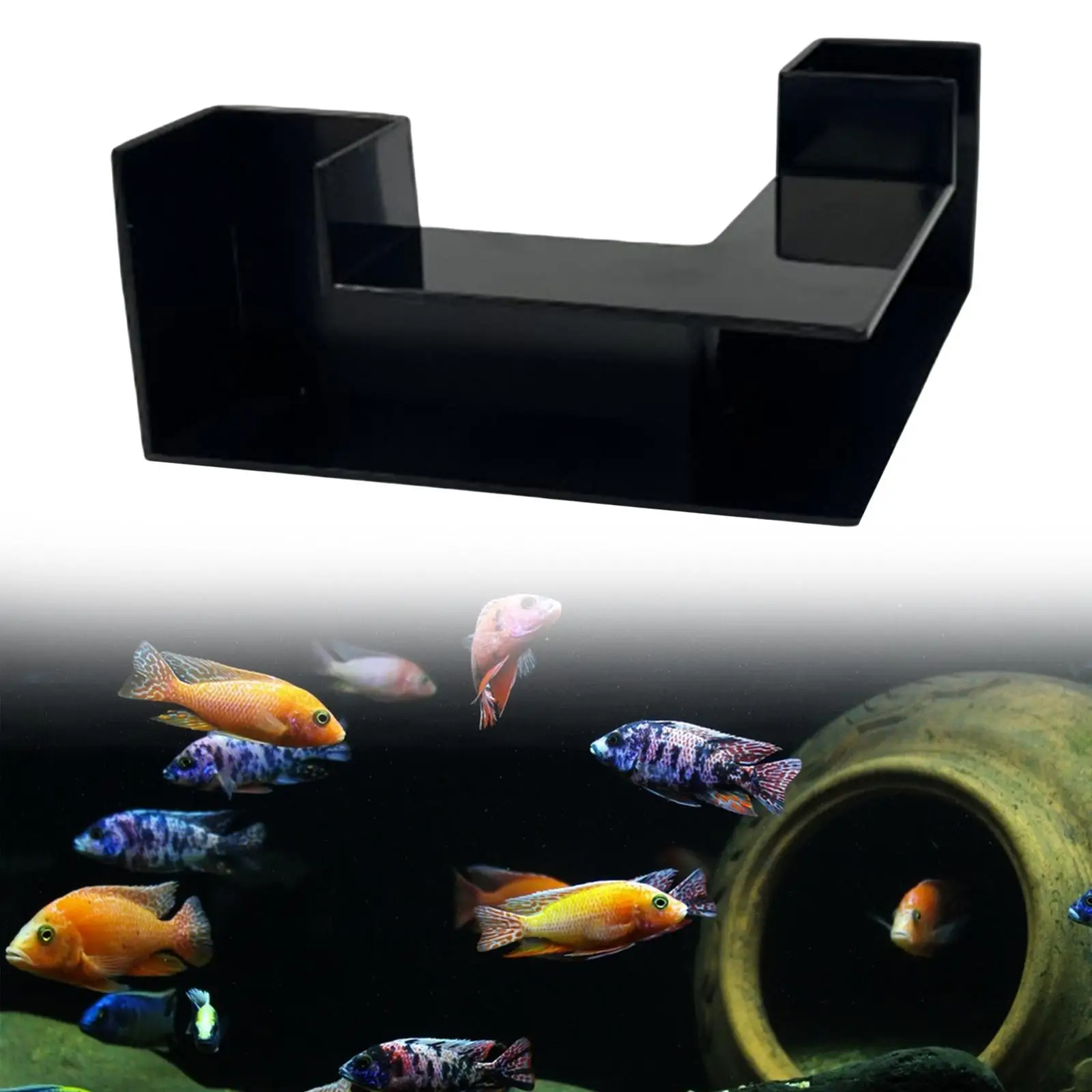 Aquarium Tunnel for Loaches Hideout with Easy Setup and Viewing Access