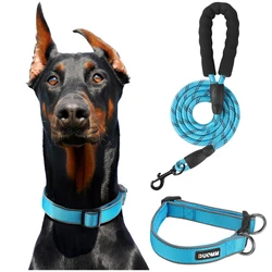 Collar reflectante para perro – Nylon ajustable y visible de noche