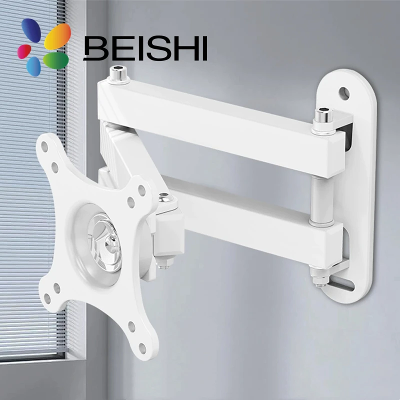 Soportes retráctiles universales para TV, soporte de montaje en pared, soporte de carga de 15KG para Monitor LCD de 10 a 32 pulgadas, soporte de expansión para TV