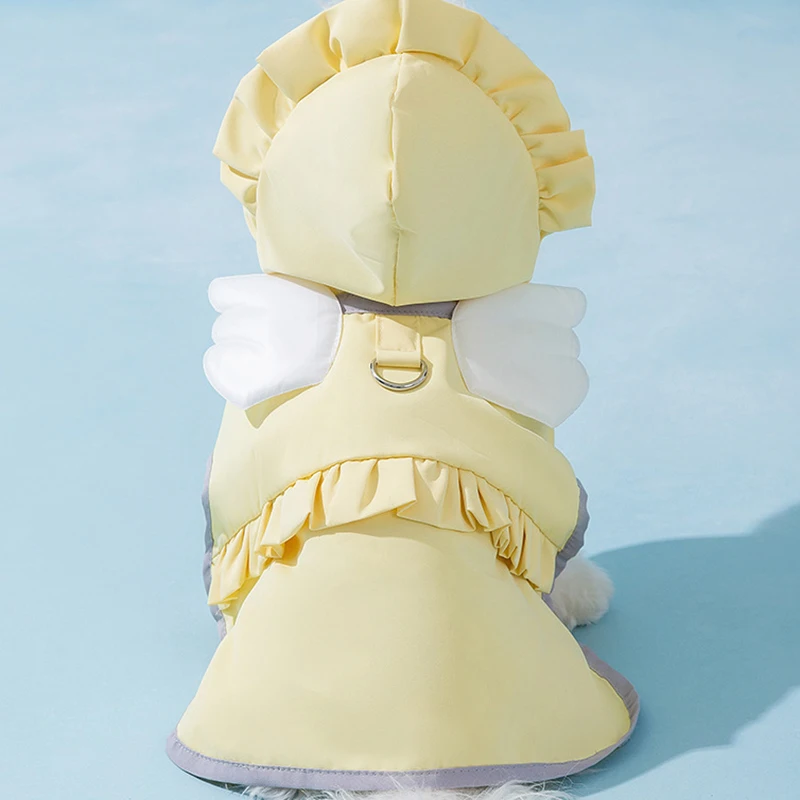 Chubasquero impermeable para perros pequeños, ropa impermeable para cachorros, chubasquero de secado rápido, S-XXXL - imagen 5