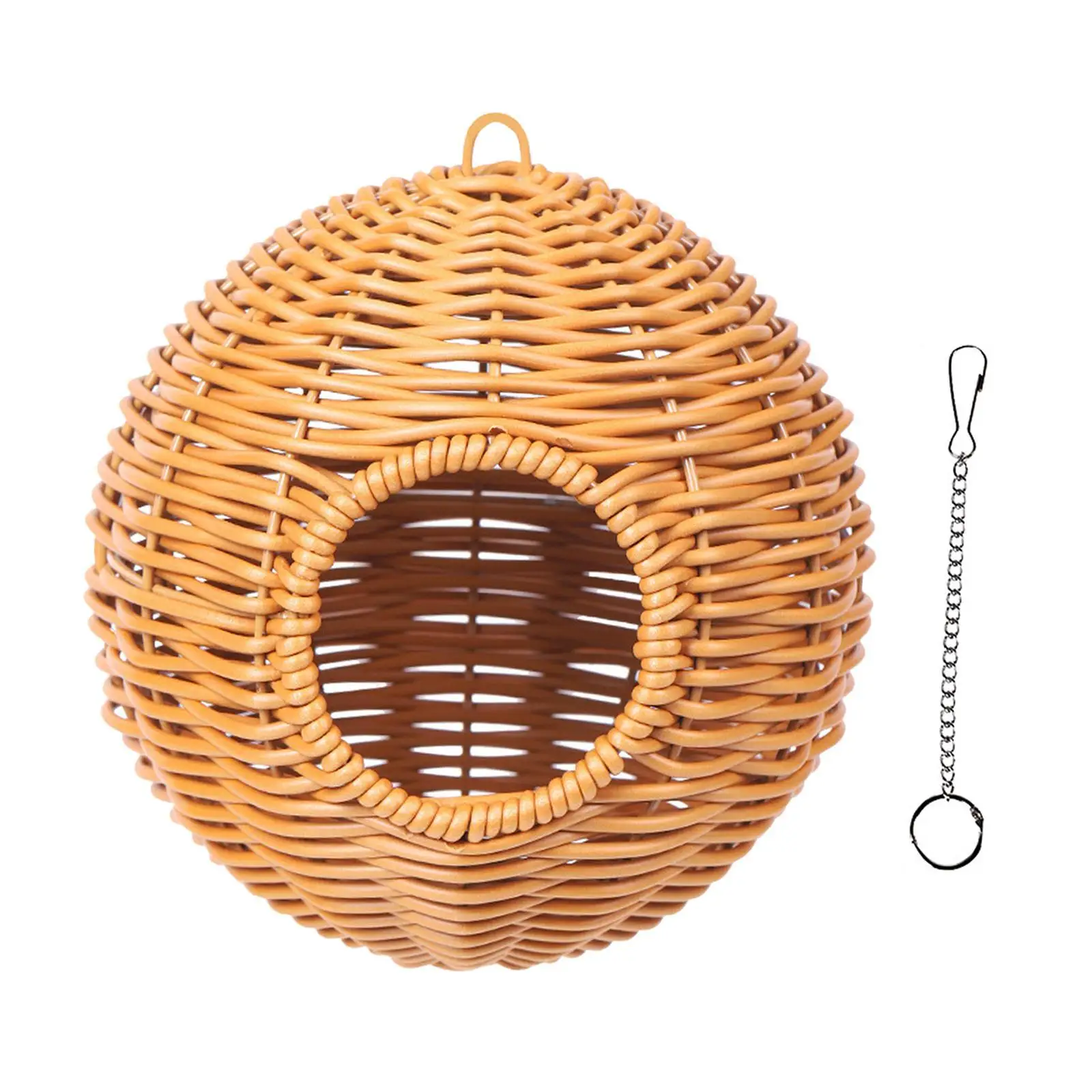 Bird Hammock Nest Parrot Play Stand Perch Stand for Canary Parakeet Conures