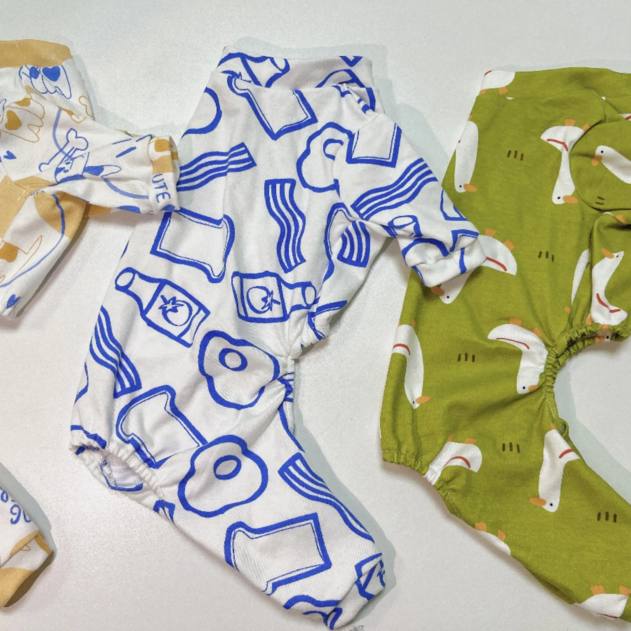 Mono suave de algodón resistente a insectos para bebé, para Schnauzer Corgi Husky Labrador Golden Retriever, medios pequeños, perros grandes, todas las estaciones - imagen 4