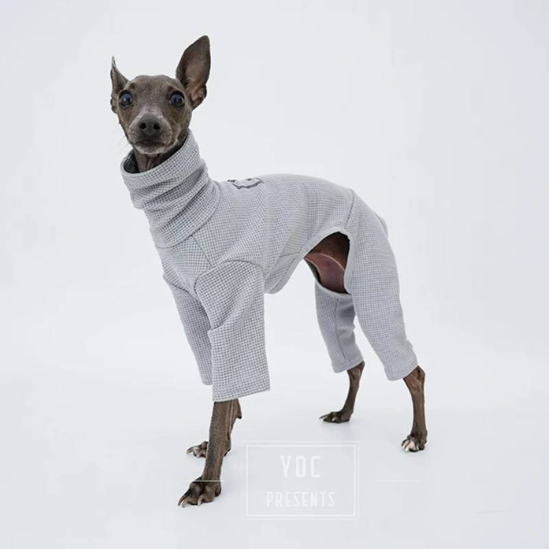Ropa de cuello alto para mascotas, Aytumn Galgo Italiano, ropa de invierno para perros pequeños, medianos, grandes, Galgo, nueva moda - imagen 3