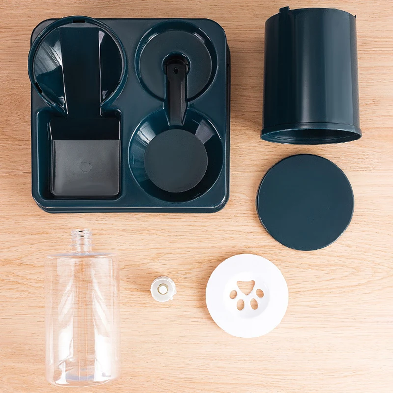 Alimentador automático para gatos, dispensador de agua para mascotas de gran capacidad para perros pequeños, gatos, contenedor dispensador de almacenamiento de alimentos para mascotas, accesorios para gatos - imagen 5