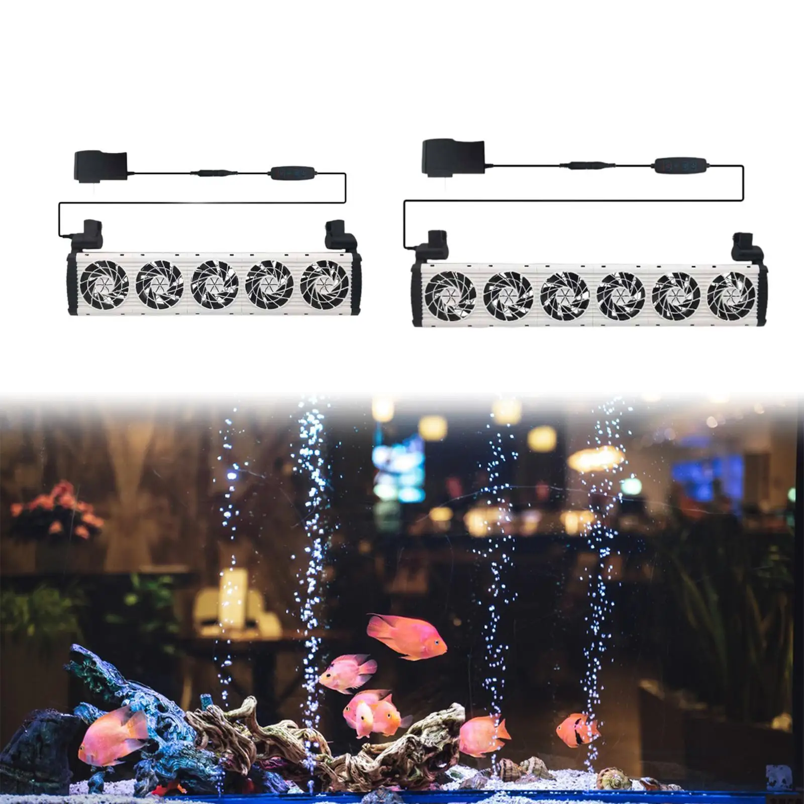 Aquarium Chiller Aquarium Heat Sink Fan Aquarium Fan Fish Tank Cold Wind Chiller for Home