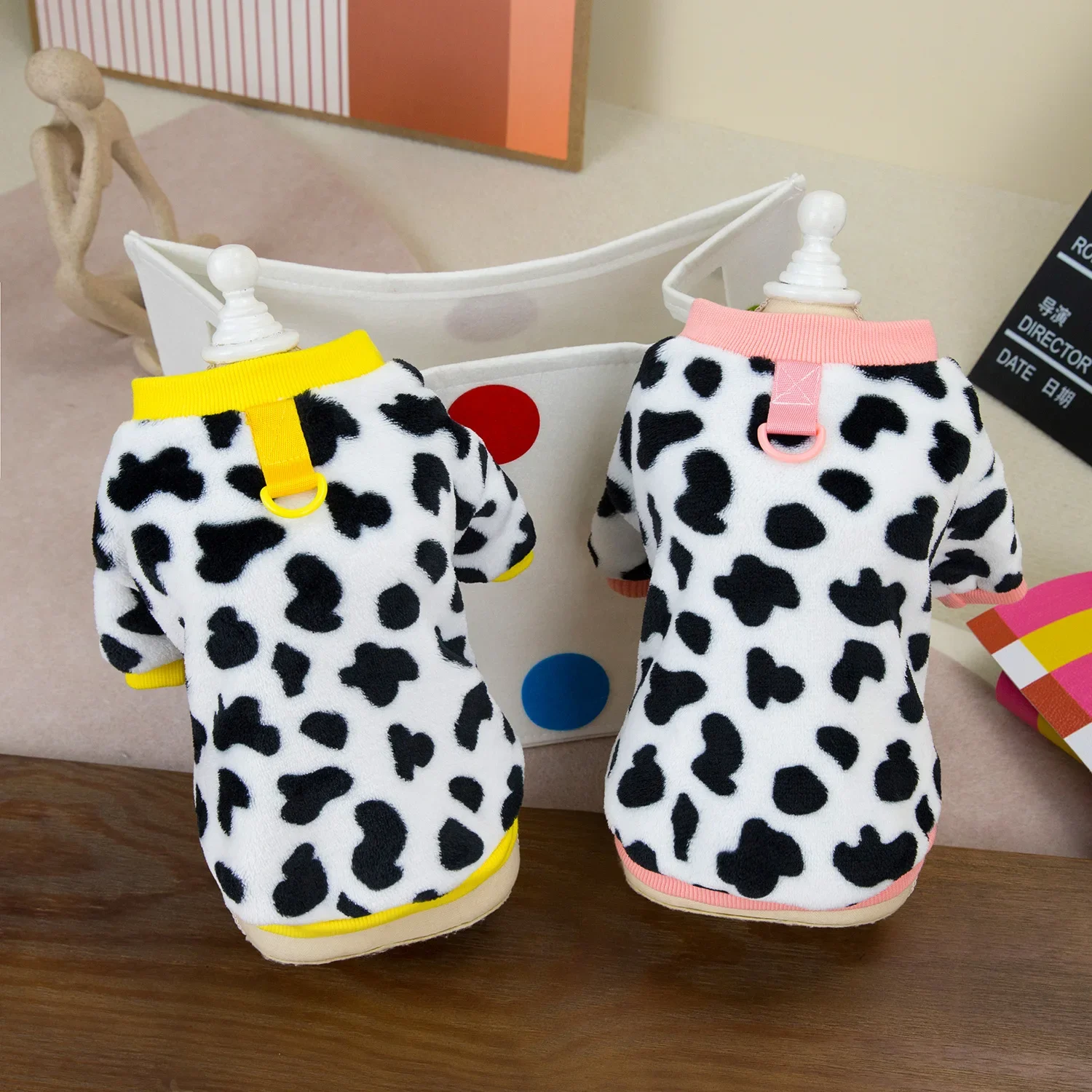 Ropa cálida de invierno para mascotas, chaqueta para perros pequeños y gatos, ropa de peluche para Chihuahua, disfraz de Bulldog Francés Shih Tzu, abrigos de Pug - imagen 2