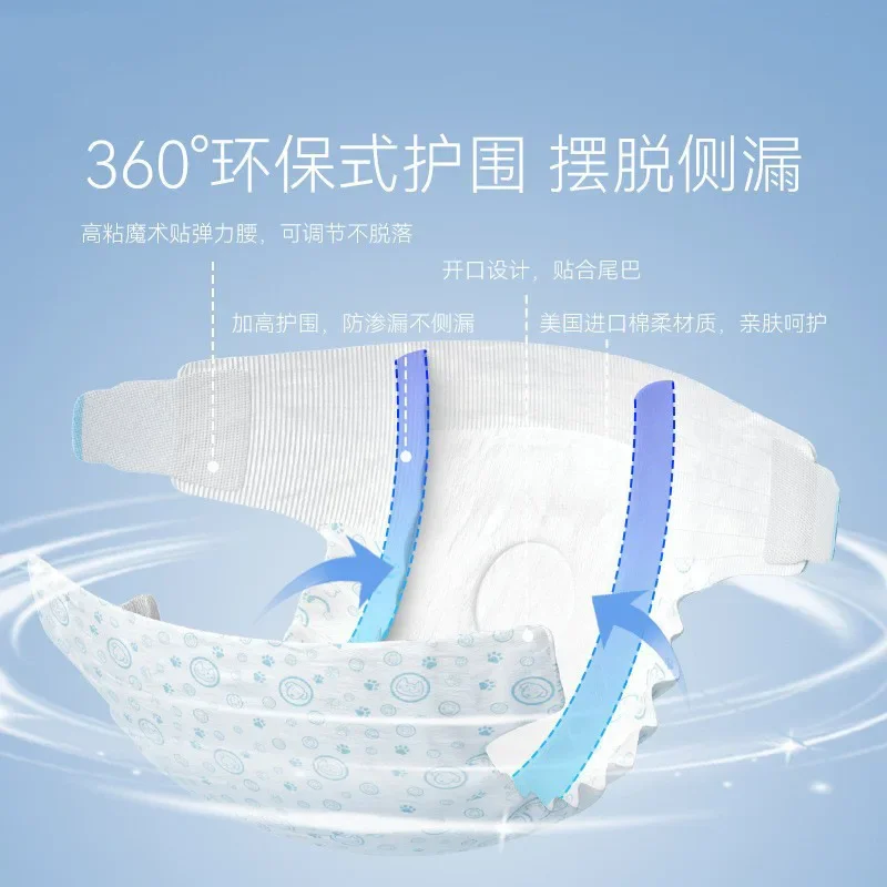 Productos para mascotas, pañales para mascotas, pantalones fisiológicos para perros masculinos, servilleta sanitaria para perros y mujeres - imagen 2