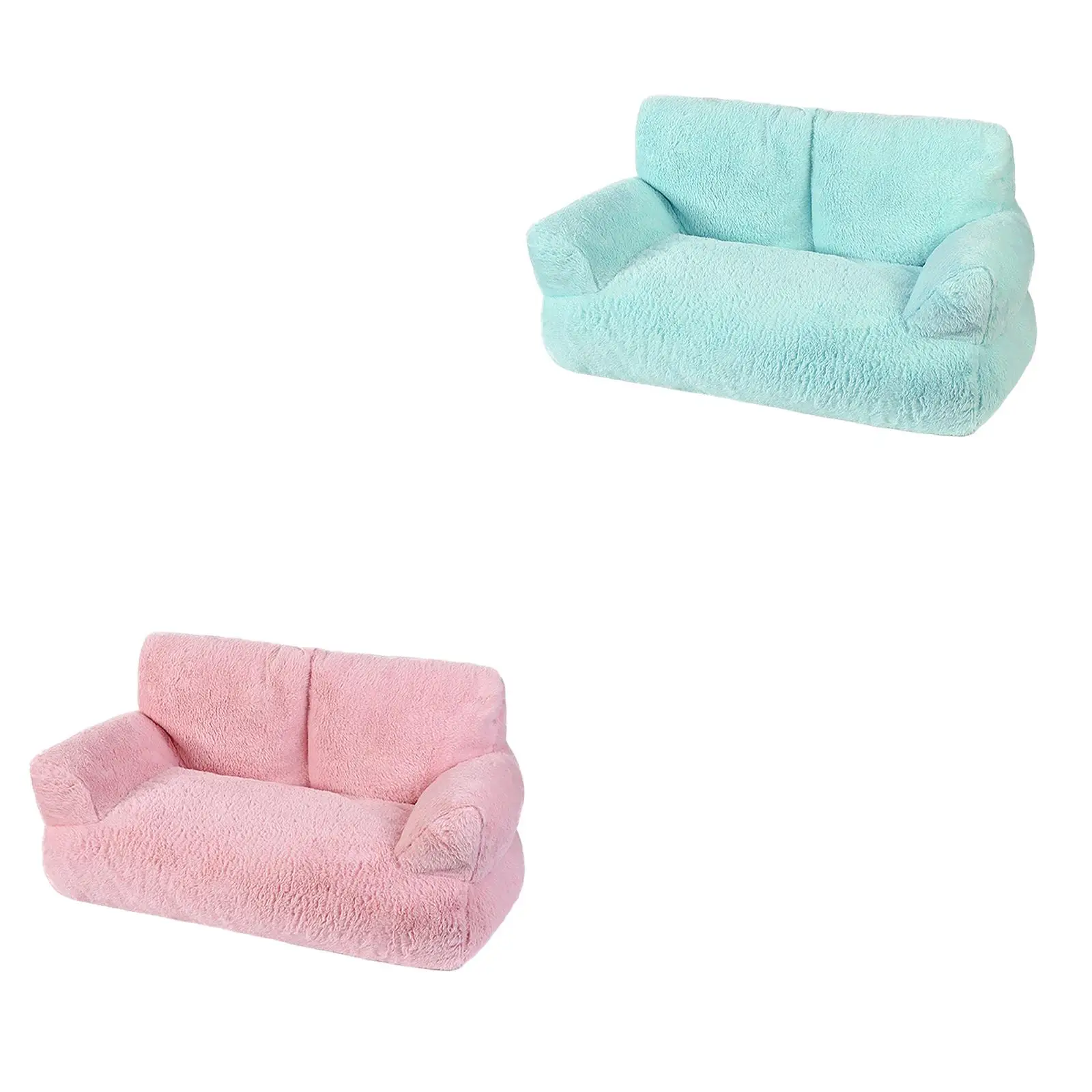 Cama cálida para mascotas, nido para gatos, sofá suave, cojín, sofá para mascotas, estera antideslizante, cama grande para gatos, cama anidada suave para mascotas, gatitos, gatos y cachorros