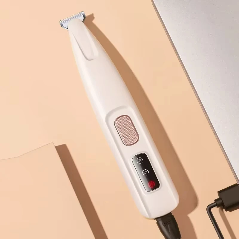 Nuevo recortador de patas de perro con luz LED, recortador de pelo para mascotas totalmente impermeable con pantalla LED, cortadora de perros para el cuidado, hoja ancha de 18mm - imagen 5