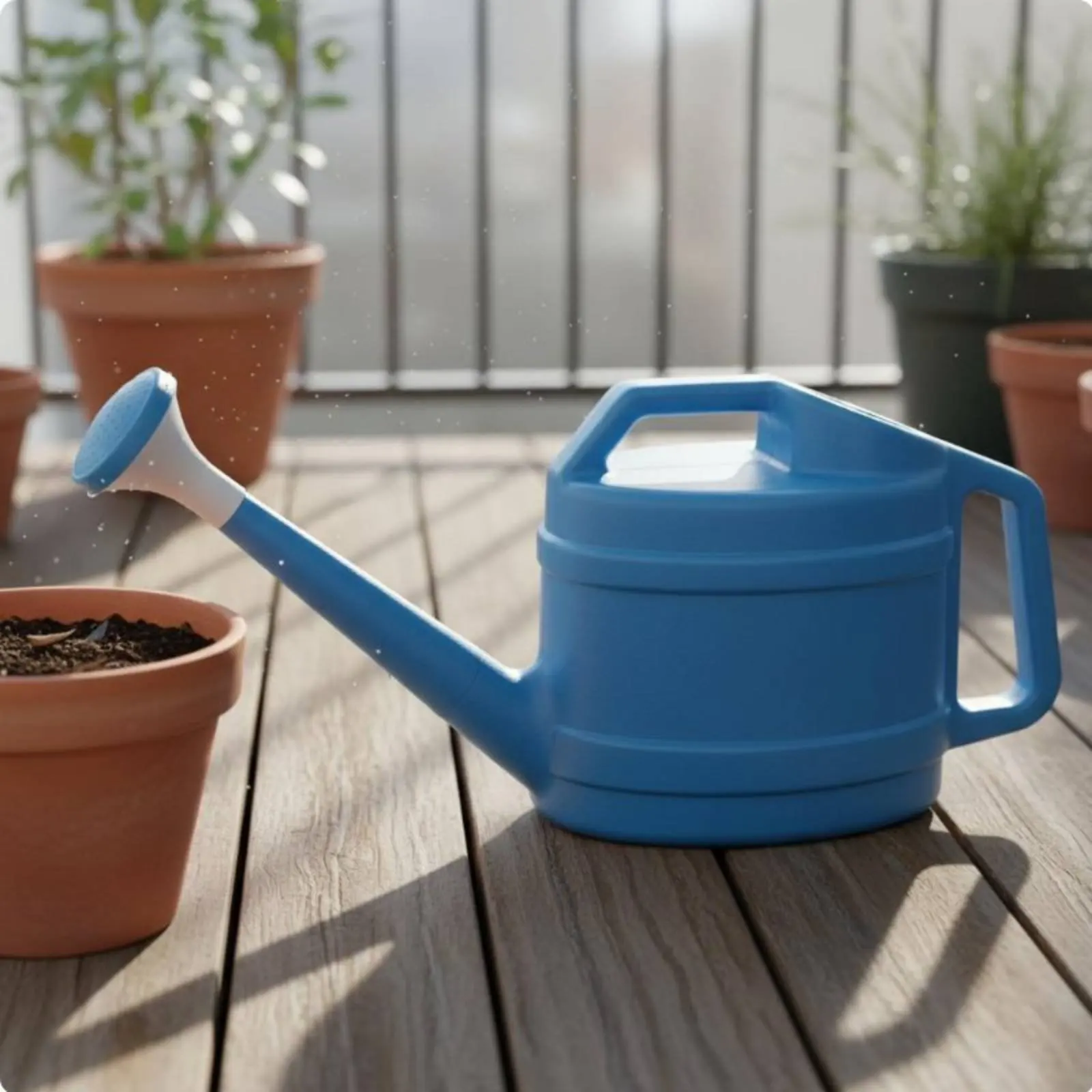 Regadera para gatos y perros con boquilla larga resistente y cómoda