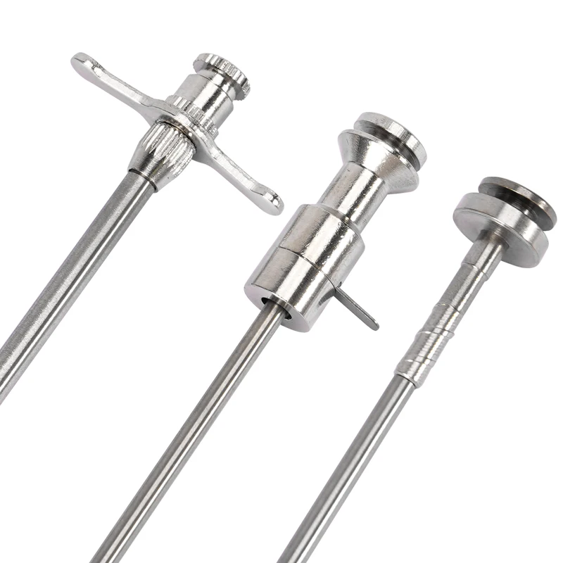 Pistola de jeringa SS AI para ganado vacuno de granja bovino, aplicador de inseminación Artificial, inyector de Semen, instrumento de cría de paja congelada, granja - imagen 3