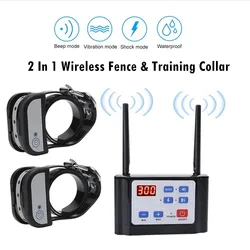 Collar adiestramiento eléctrico para perros con mando a distancia