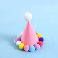 Pink birthday hat