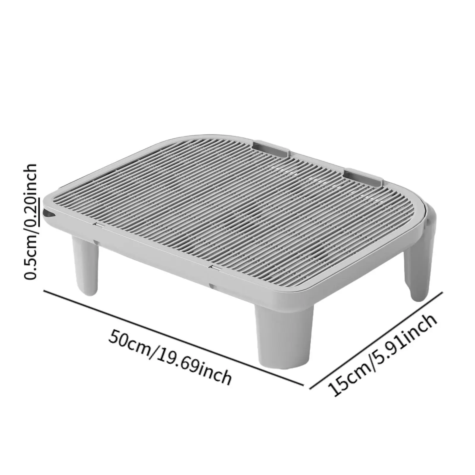 Cat Litter Ramp Kitten Litter Box Footboard for Lavatory Bathroom Bedroom