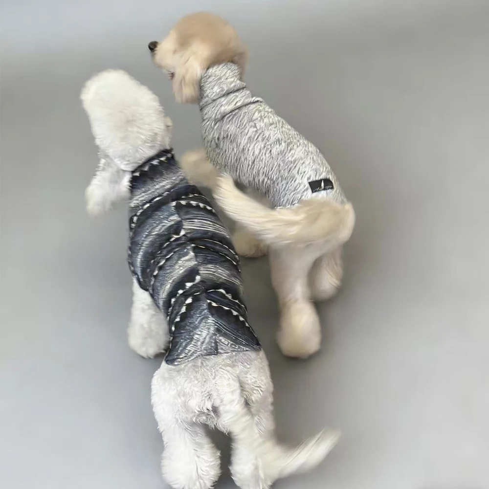 Sudadera cálida para perros medianos – Abrigo suave Bedlington - imagen 2