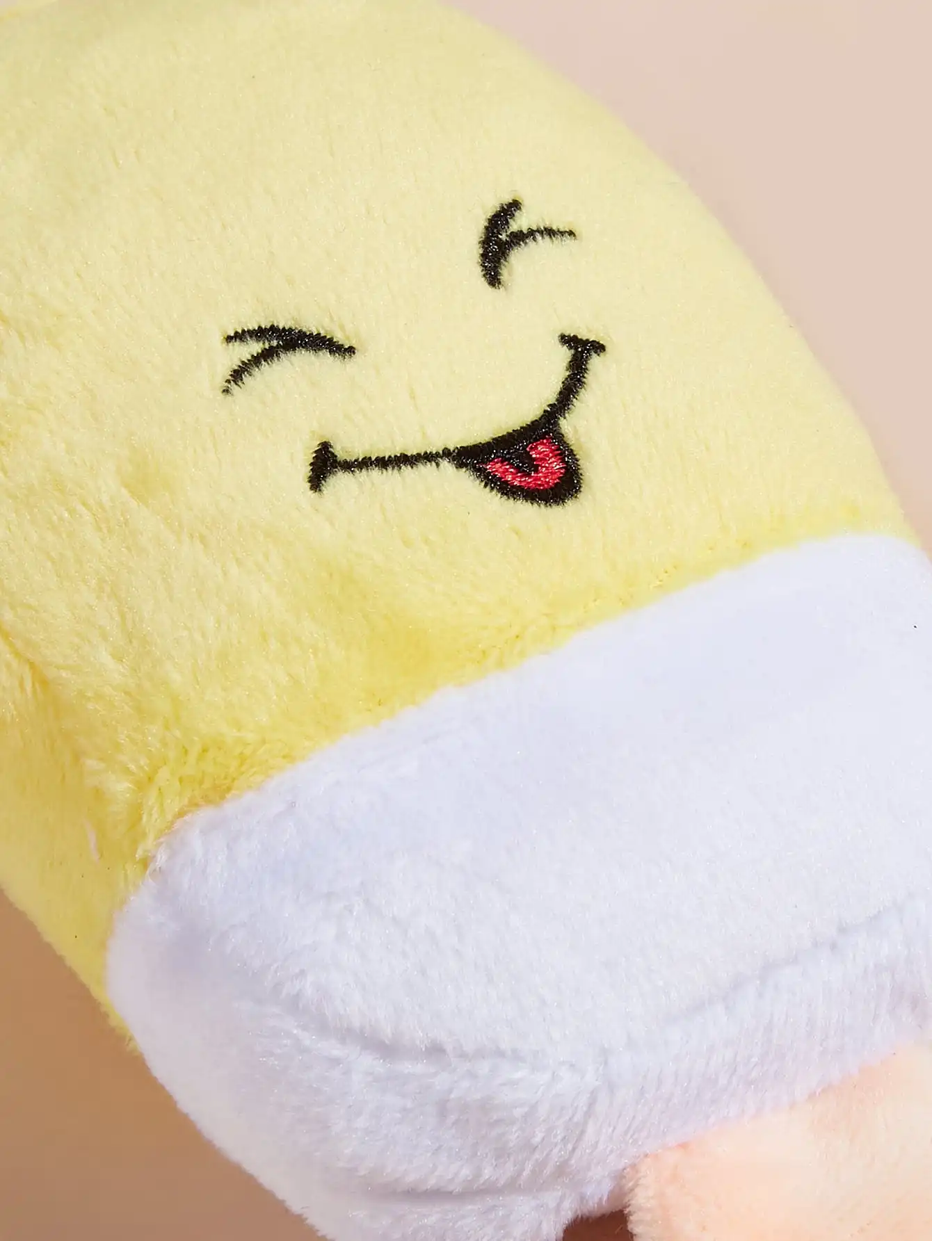 Juguete interactivo para gatos y perros – Peluche helado sonriente - imagen 3