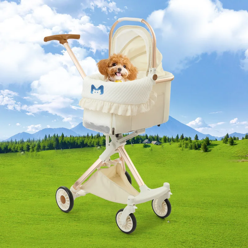 Almohadillas para carrito de mascotas, toalla antisuciedad, almohadilla para circunferencia, almohada, juego de tres piezas, almohadilla de borde Universal extraíble y lavable para perros y gatos - imagen 3