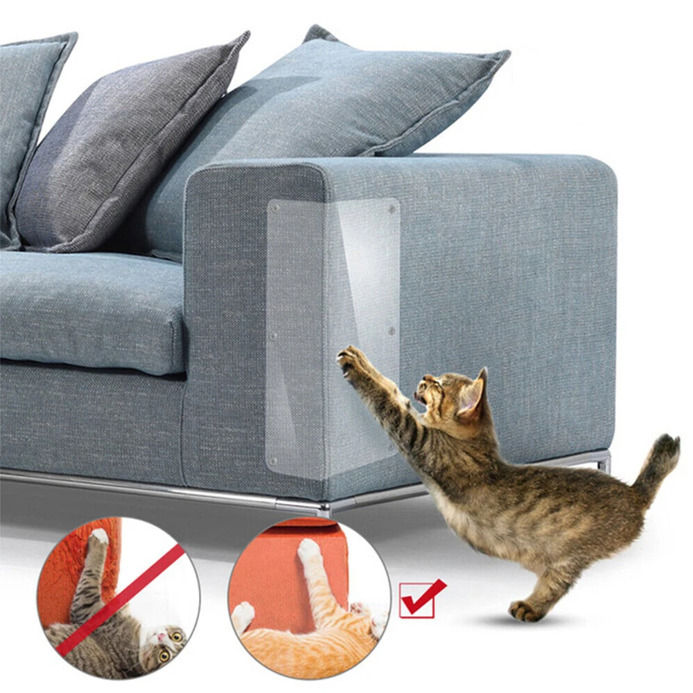 Cinta antiarañazos para gatos, protector transparente en muebles - imagen 3