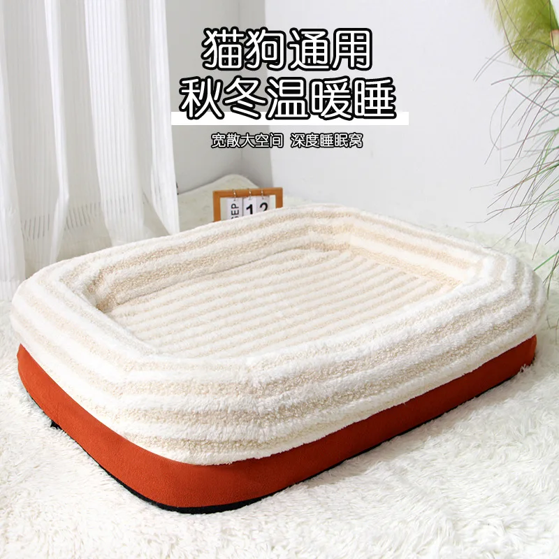 Cama extra grande lavable para perros y gatos – cómoda y cálida - imagen 5