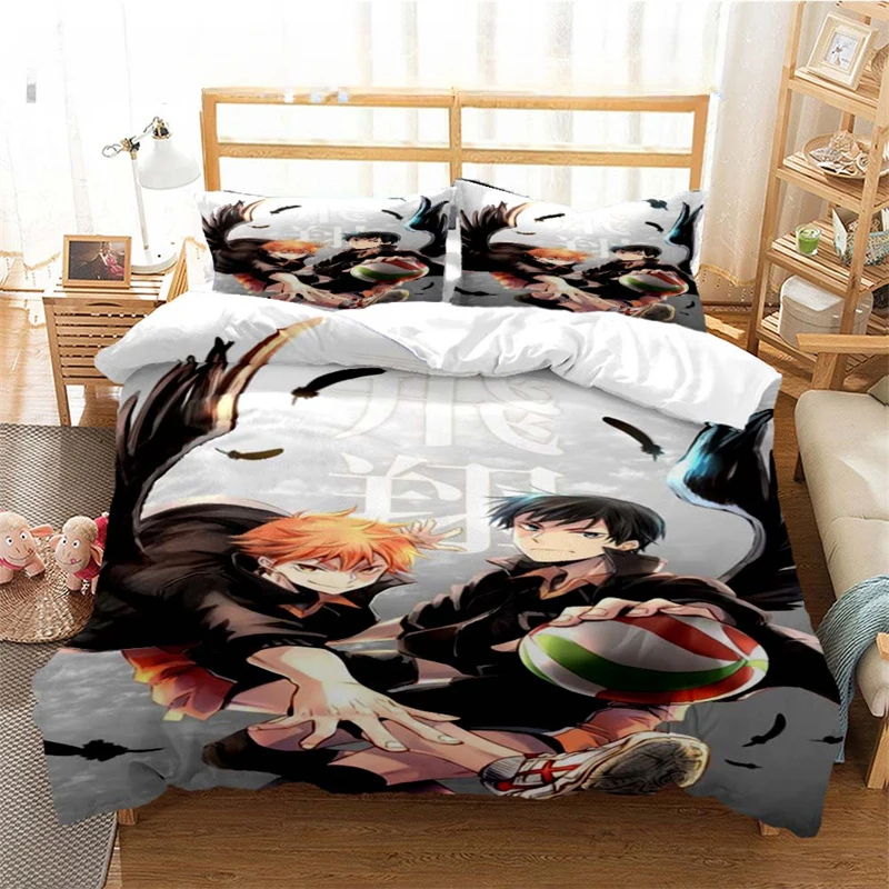 Funda edredón y almohada – Estampado voleibol animado - imagen 5
