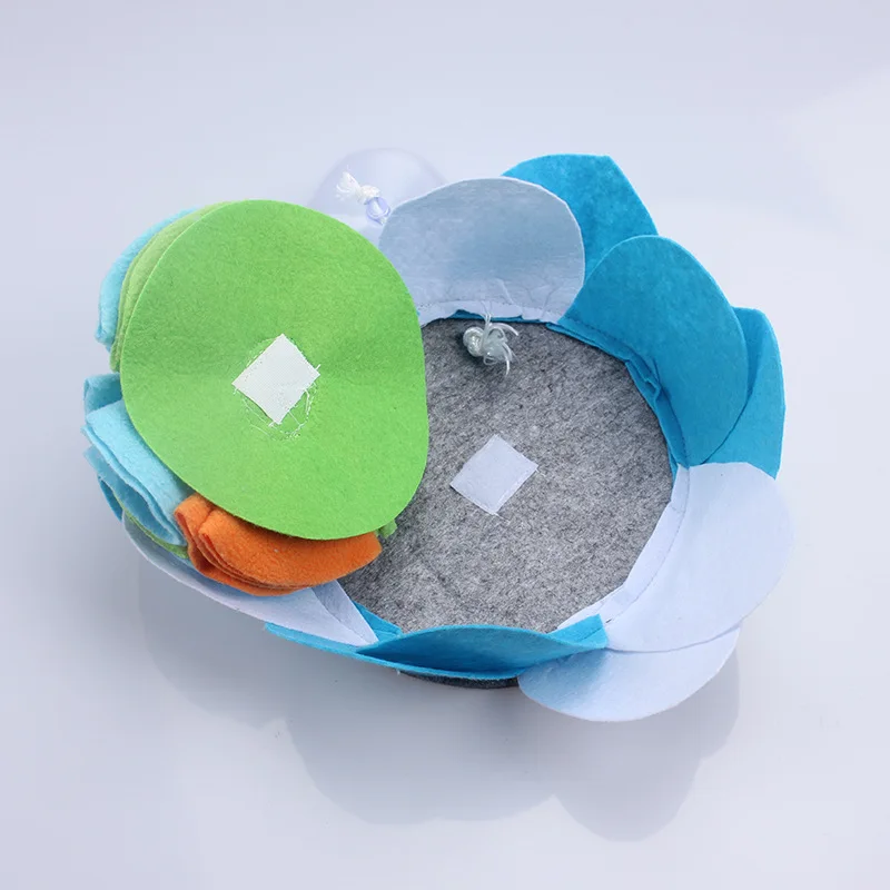 Almohadilla para olfatear mascotas, flores de colores con ventosas, entrenamiento para perros y mascotas, utensilios de juego para olfatear, suministros simples de cuencos con olor a comida lenta - imagen 5