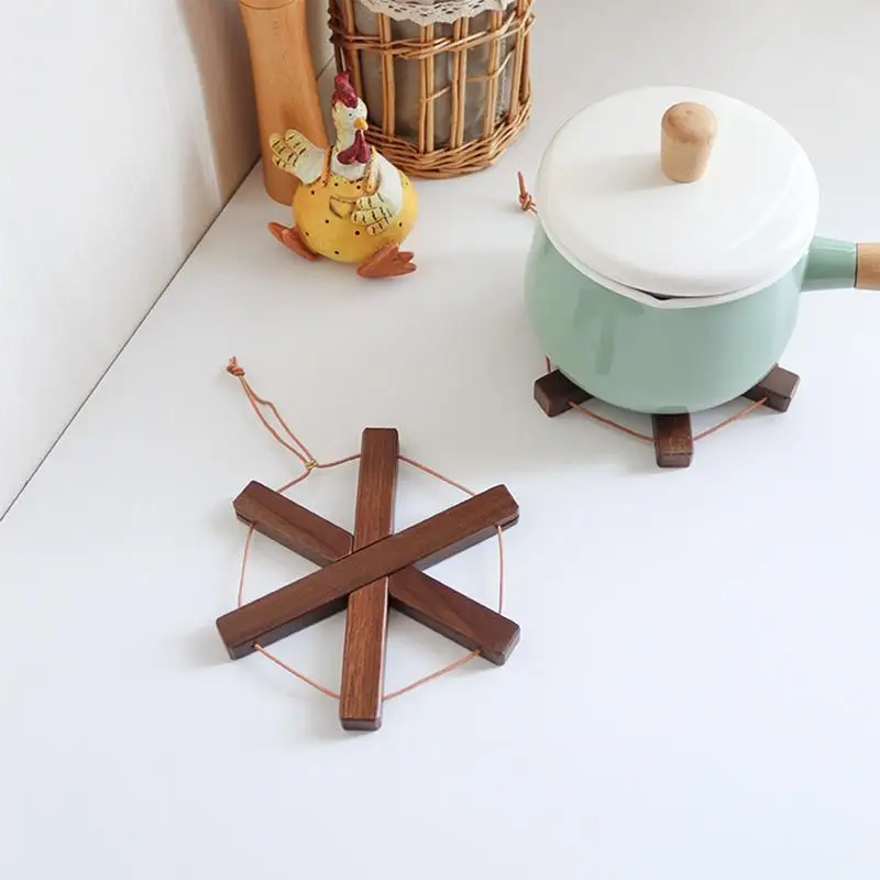 Remaches decorativos para ollas calientes, almohadilla con aislamiento térmico, versátil - imagen 2