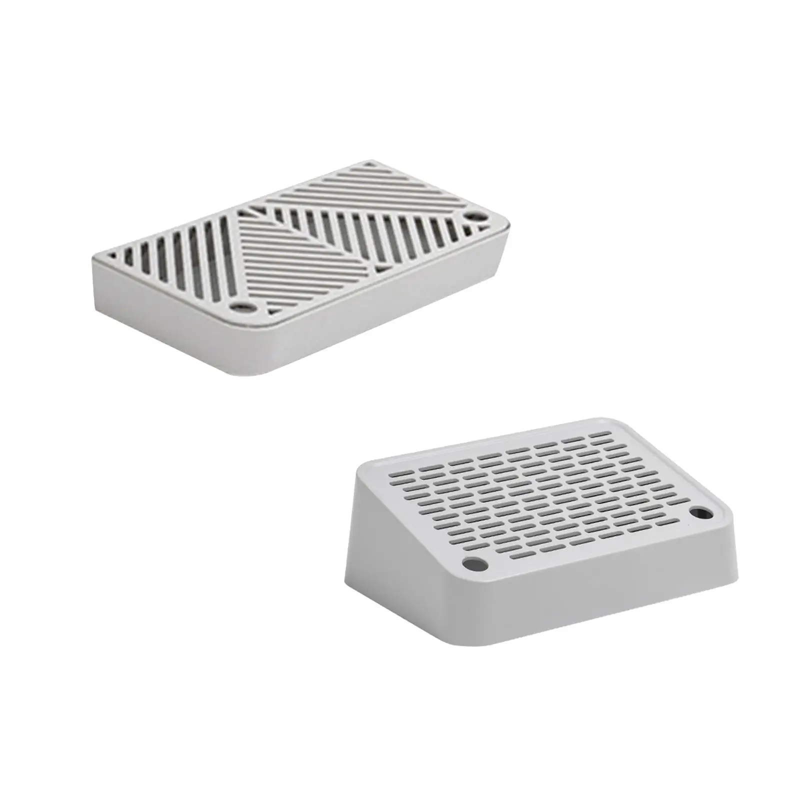 Tabla de pie para gatos, caja de arena, tamaño compacto, mantiene la habitación ordenada, reutilizable para bandeja de arena para gatos - imagen 2