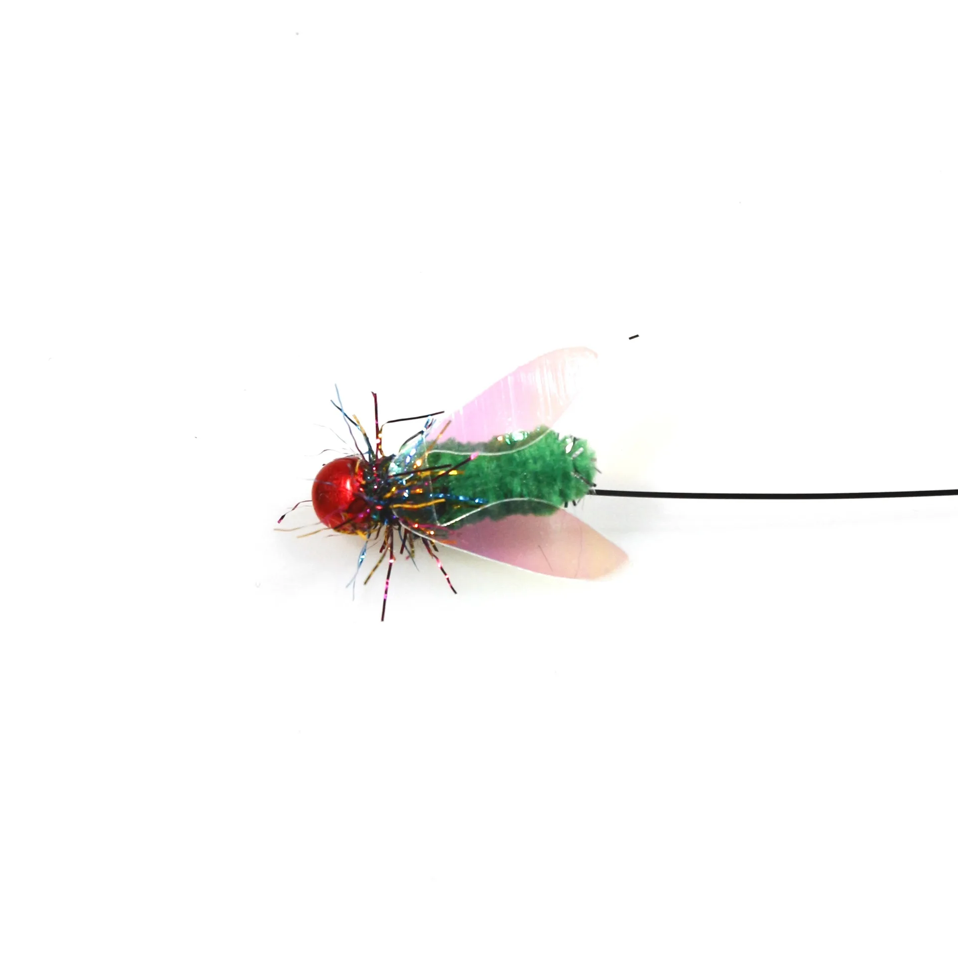 Juguete varita para gatos: insectos simulados cabezas intercambiables - imagen 4