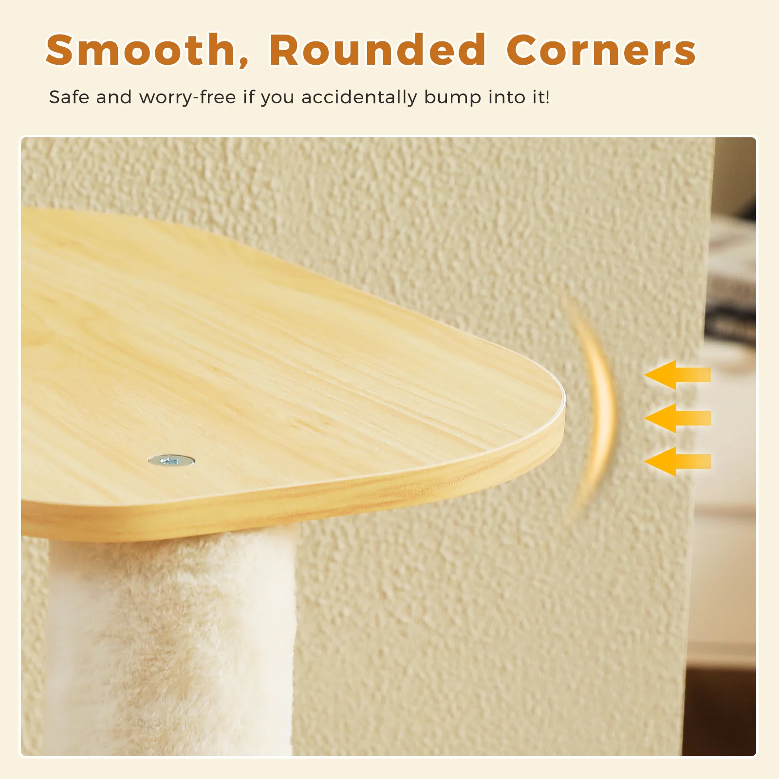 Árbol para gatos de varios niveles con postes rascadores de Sisal, hamaca Condo acogedora, camas de felpa, torre grande para gatos, muebles de interior para gatos, juguetes para gatos - imagen 5