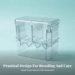 Caja de Cría Acuática Flotante para Bettas - Incubadora de Crías