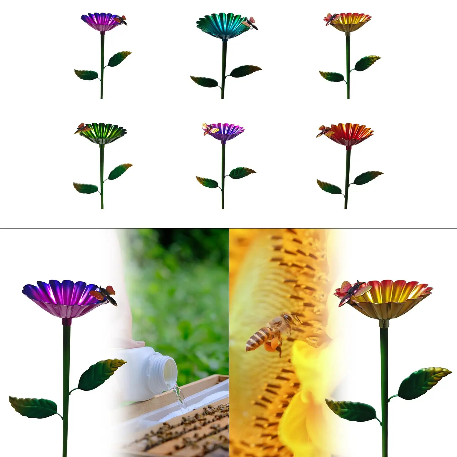 Iron Bird Feeder Easy Install Bird Feeding Station for Garden Patio Children Iron Bird Feeder Easy Install Bird Feeding Station for Garden Patio Children