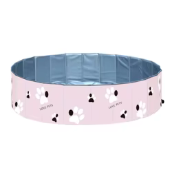 Bañera plegable para mascotas – Piscina portátil PVC perros y gatos