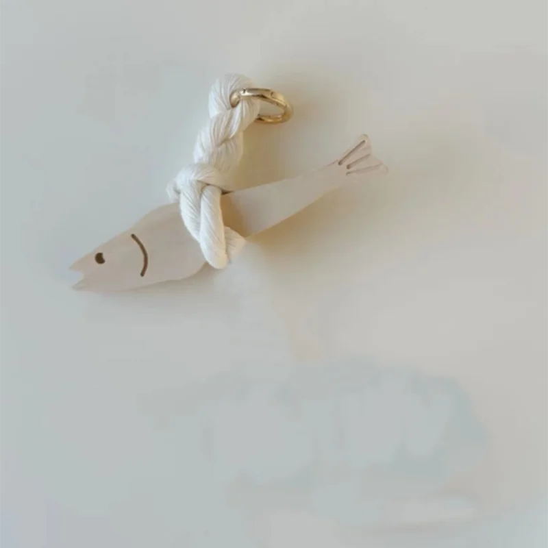 Adorno de coche con forma de pez, colgante de pollack para pared, colgante de puerta de madera, arte de pared, decoración de pared colgante para Interior de coche, 1 ud. - imagen 2