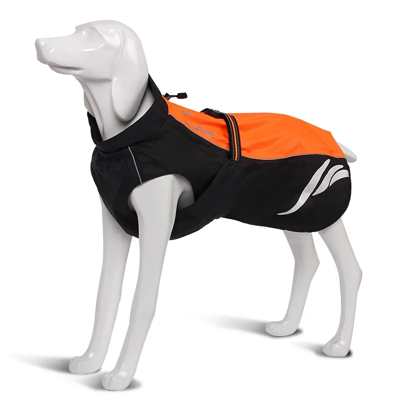 Winhyepet-abrigo impermeable para perros pequeños y grandes, chaqueta reflectante para exteriores, disfraz, sudaderas con capucha de moda, ropa para mascotas - imagen 3