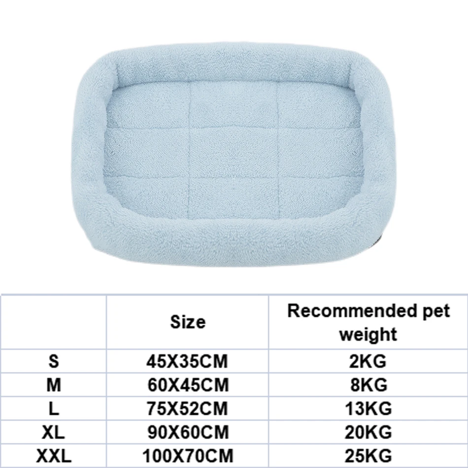 Cama para perros medianos en uso