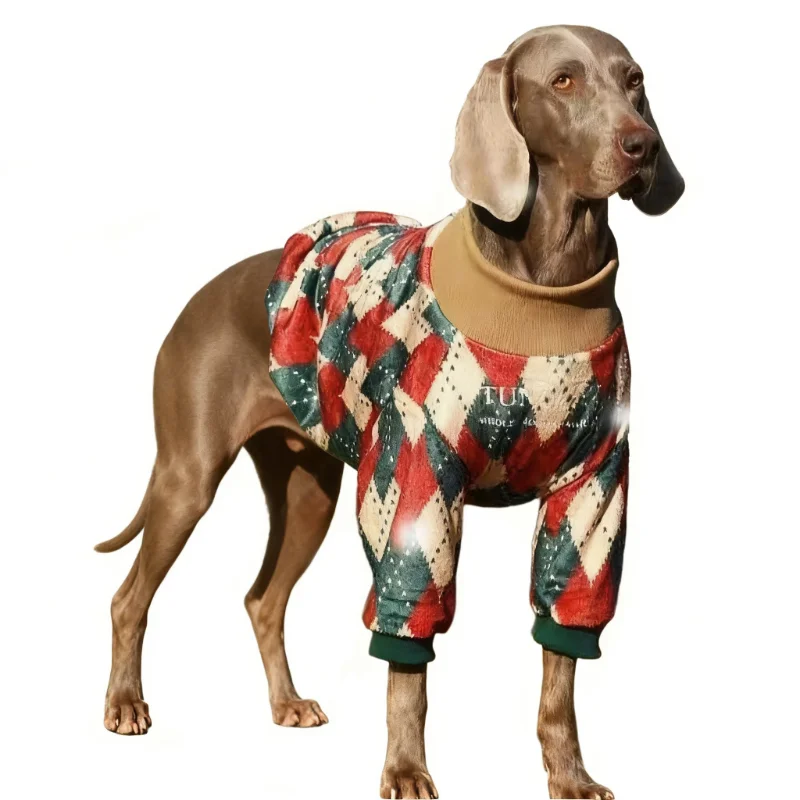 Jersey térmico perros invierno – Cuello alto con diamantes - imagen 5