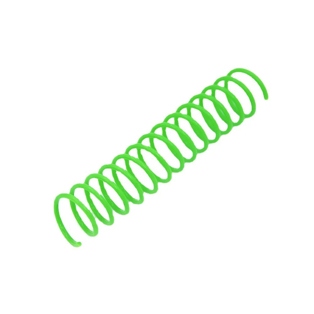 Juguete de plástico colorido con resorte para gato, juguete interactivo para alargar y alargar las mascotas, divertido y creativo - imagen 4