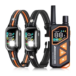 2026 New AI Electric Collar for Dog Training,3300ft Dog Training Collar with Automatic Mode,IPX7 Waterproof Dog Anti Bark Collar