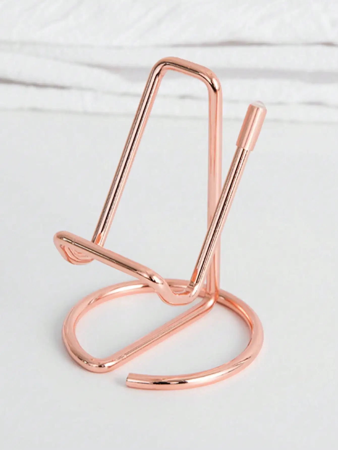 Soporte de escritorio perezoso de Metal minimalista de 1 pieza, soporte Universal para tableta y teléfono - imagen 4