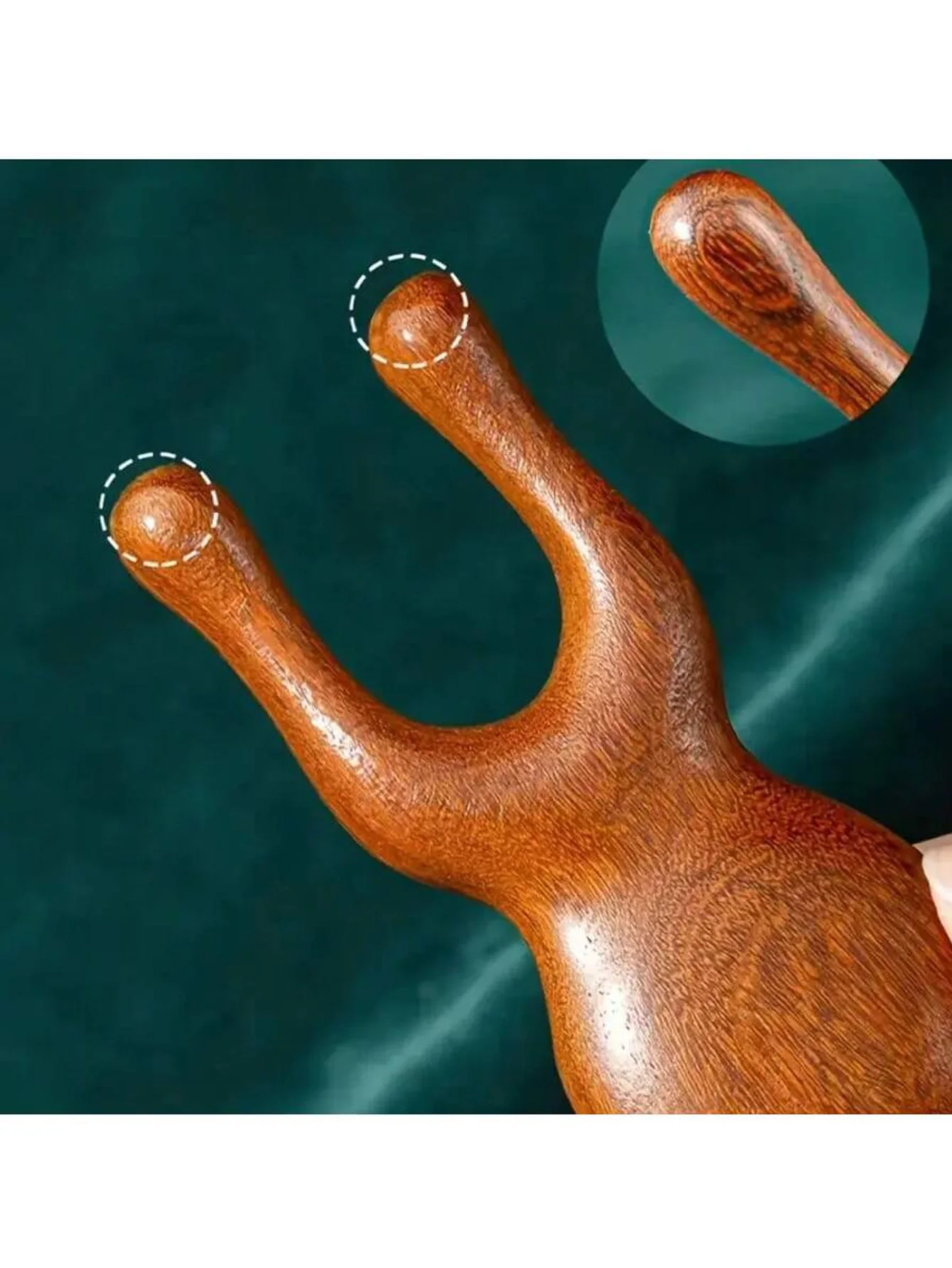 Peine madera para gato y perro masaje facial cepillado - imagen 5