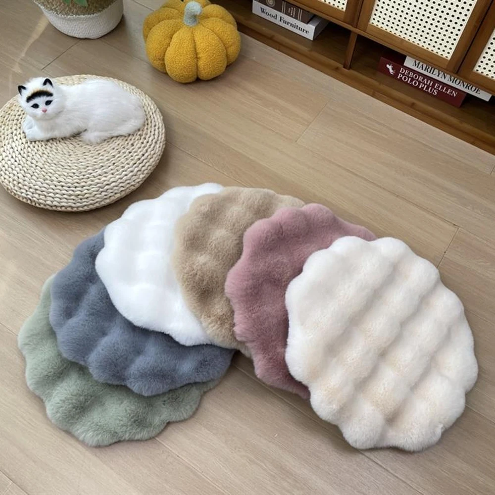 Cama nido de felpa suave acolchada para gatos y perros pequeños - imagen 3